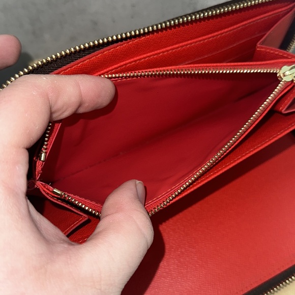 Louis Vuitton classic monogram china run zippy zip around wallet organizer - Picture 12 of 15